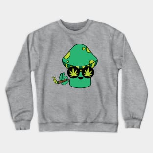 Weed Mushroom Crewneck Sweatshirt